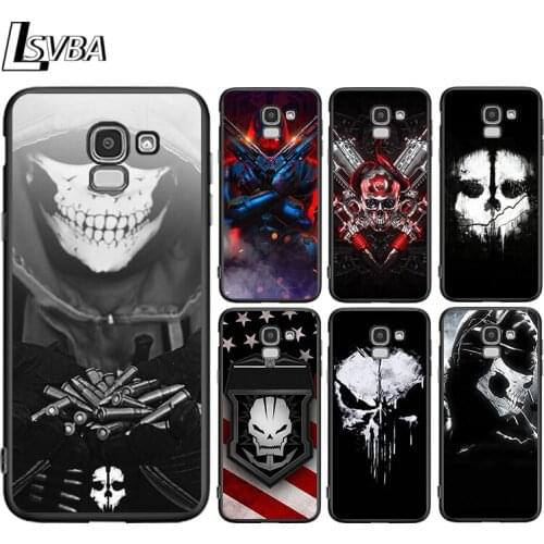 Game Skeleton Mask COD For Samsung Galaxy J8 J7 Duo J6 J5 Prime J4 Plus J3 J2 Core 2018 2017 2016 Phone Case