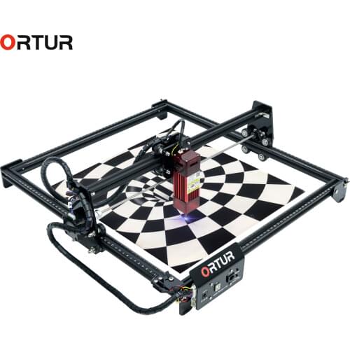 Powerful Desktop Ortur Laser Master Supports Win &Mac iOS Laser Marking Machine for Acrylic Leather Logo Picture DIY Making