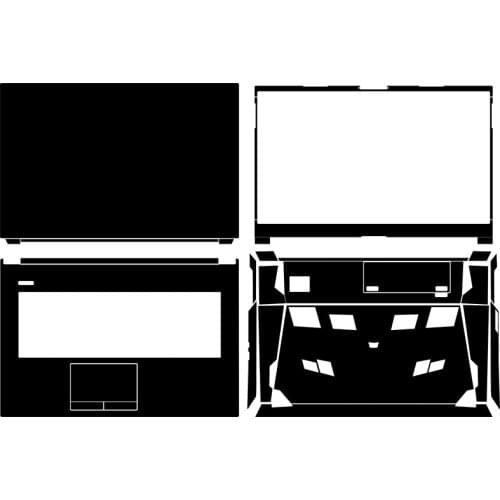 KH Carbon fiber Laptop Sticker Skin Decals Cover Protector for AIERXUAN R3 17.3"