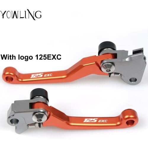 Motocross Dirt bike Pit bike CNC Pivot Foldable Clutch Brake Lever For 125EXC 125 EXC 2009 2010 2011 2012 2013