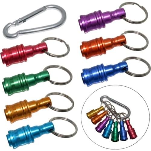 Keychain Extension Bar,1/4 Inch Hex Shank Screwdriver Extension Bits Holder
