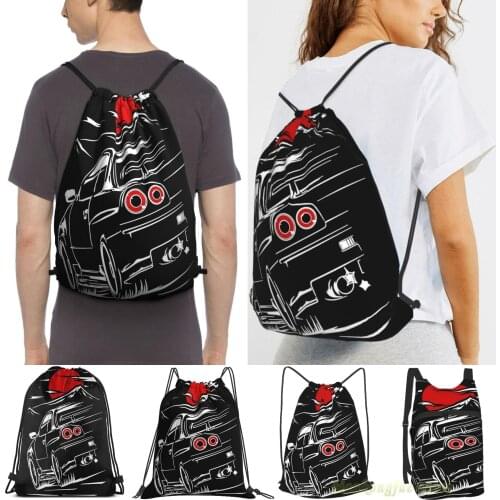 Nissan Skyline Gtr 34 Haruna Men Outdoor Travel Gym Bag Waterproof Drawstring Backpack Women Fitness Swimming Bag