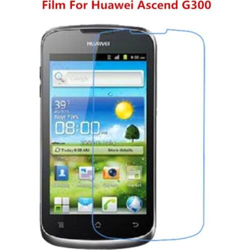 1/2/5/10 Pcs Ultra Thin Clear HD LCD Screen Protector Film With Cleaning Cloth Film For Huawei Ascend G300