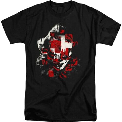 IT Chapter Two Tall T-Shirt Come Back and Play Black Tee Fashion T-Shirts Slim Fit O-Neck top tee