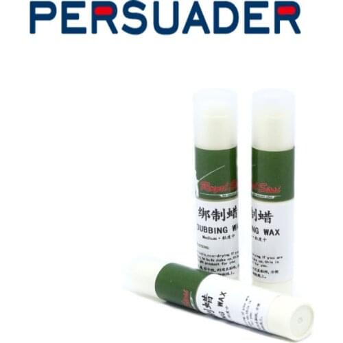 PERSUADER 3pcs premium super nondrying sticky wax stick fly tying chemical to bulk dubs up 4g Wax medium tack fly tying dub wax