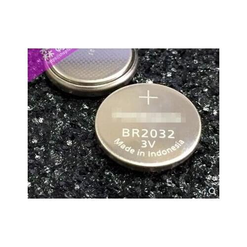 100PCS Original Japan 3v BR2032 button battery high temperature lithium battery 2032