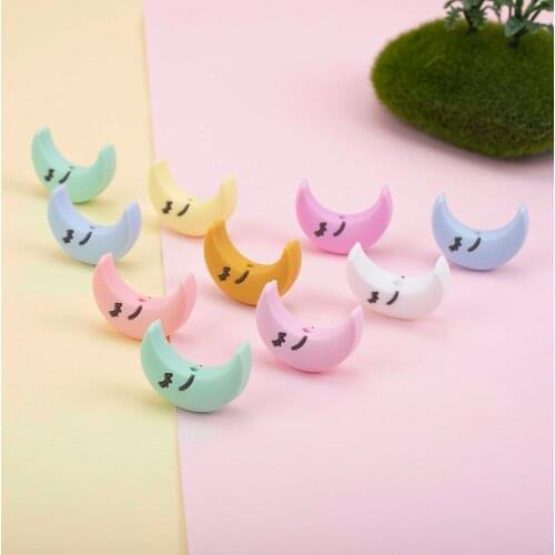 Sunrony 50pcs New Cartoon Moon Baby Rodent BPA Food Free Silicone Teething Nursing Pacifier Silicone Beads