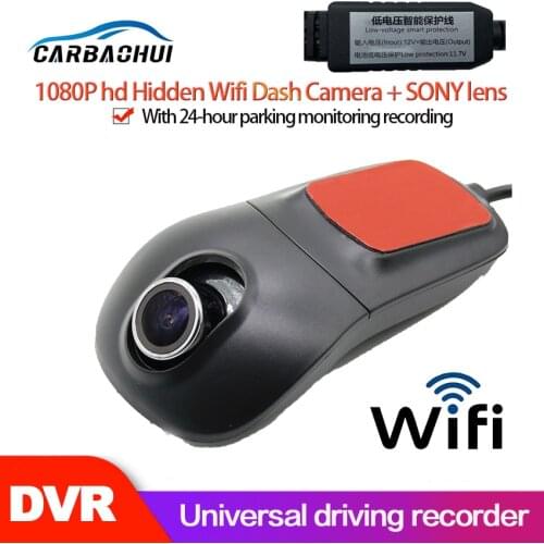 Car DVR Wifi Video Recorder Dash Cam Camera Universal driving recorder high quality Night vision full hd 1080P