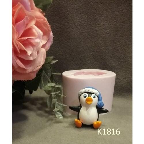 Penguin silicone mold