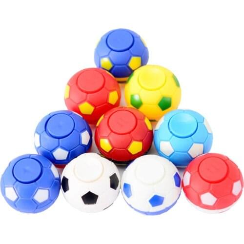 Football Fingertip Spinner Toy Hand Spinner Reduce Stress Increase Attention Toy