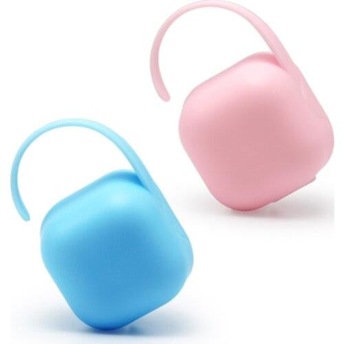 Pacifier Storage Box Nipple Dustproof Soother Container Outdoor Portable Holder