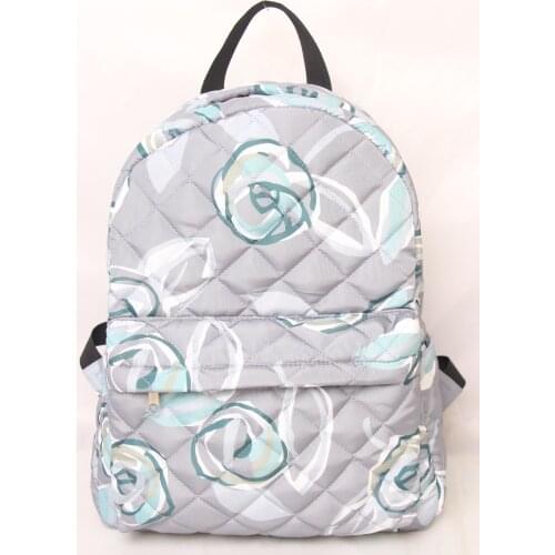 Puffer light weight Backpack Causal backpack quilted backpack for women and girl