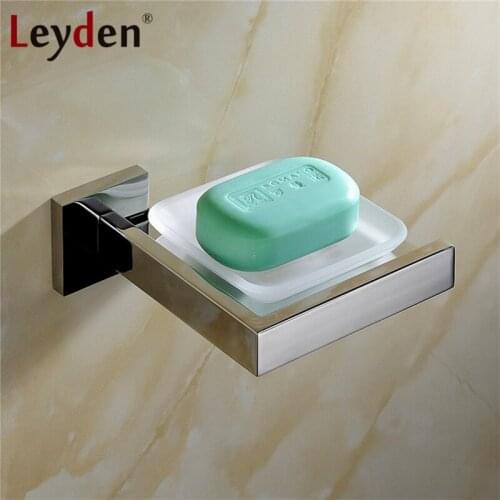Leyden High Quality 304 SUS Stainless Steel Wall Mount ORB/ Brushed Nickel/ Chrome Finish Soap Dishes Soap Basket Soap Holder