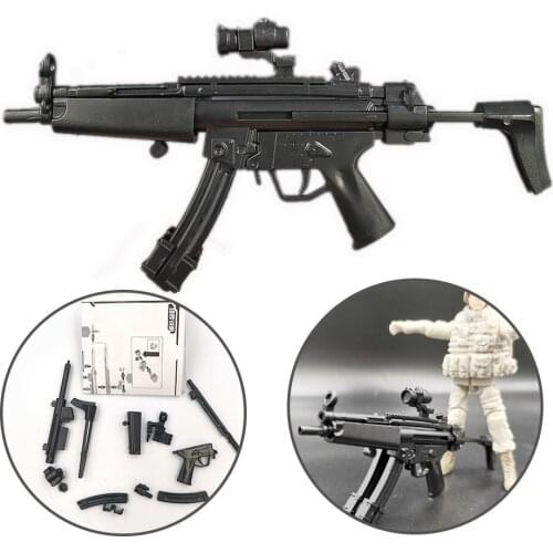 1/6 Scale 12 Inch Action Figures Accessories Mp5 MG42 Heavy Machine Gun Toy 1/100 MG Gundam Accessory Model M82A1 Toys Gift