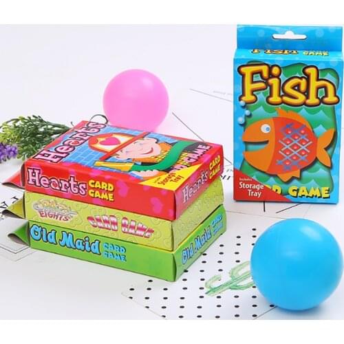 English Rlues Board Game 4 Kinds Early Education Game Card Parent-child Interactive Childrens Intelligence Card