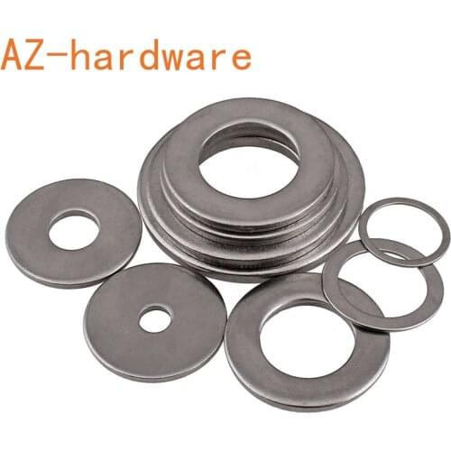 316 stainless steel flat gasket thickened flat washer 10m12m16m24 10PCS