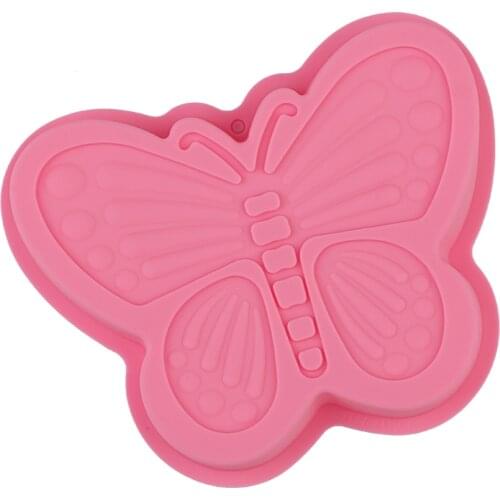 Silicone cake Round Pan Insect Butterfly Bakeware Silicone Cake Mold Oven Baking Tools Chiffon Cake Pizza Pan Bakeware Small