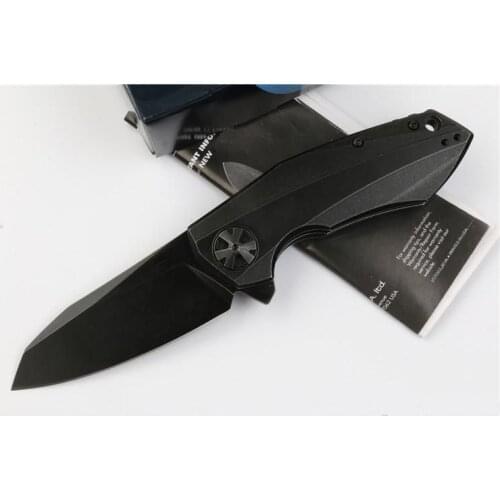 ZT Knife 0456 ZT0456 Folding Blade D2 TC4 Titanium Handle Ball Bearing Pocket Tactical Knife Hunting Fishing Knives EDC Tools