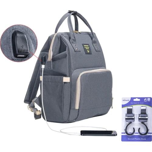 Sunveno Brand Waterproof Diaper Bag Large Nursing Maternity Nappy Bag Travel Backpack for Baby Mummy Stroller Bag Baby Care