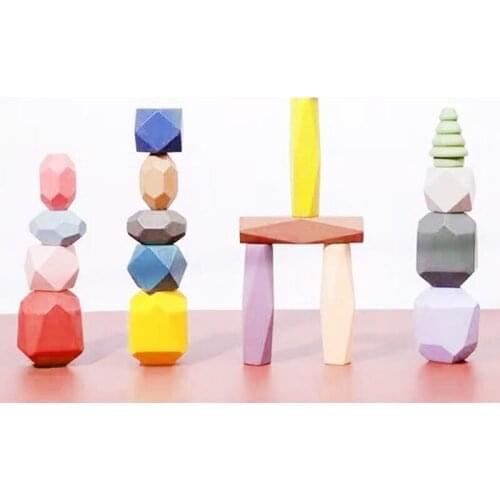 U90E Rhomboid Building Blocks Crystal Epoxy Resin Mold Game Toys Bricks Silicone Mould DIY Crafts Ornaments Decorations Mold