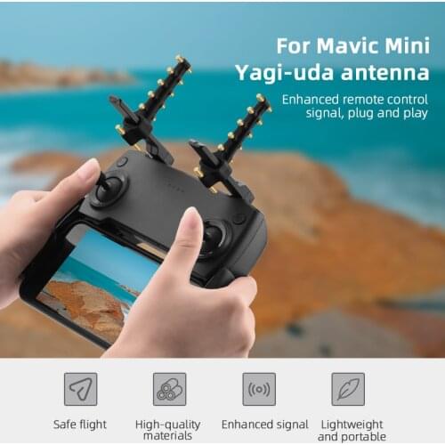2pcs Antenna Amplifier for Mavic Mini/Mavic 2pro / Zoom /AIR /Spark Remote Controller Signal Booster Antenna Range Extender