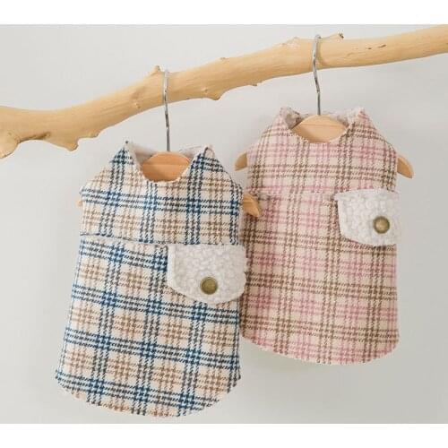 Winter Cat Vest Coat Puppy Outfit Garment Small Dog Costume Chihuahua Yorkshire Clothes Maltese Pomeranian Poodle Corgi Clothing