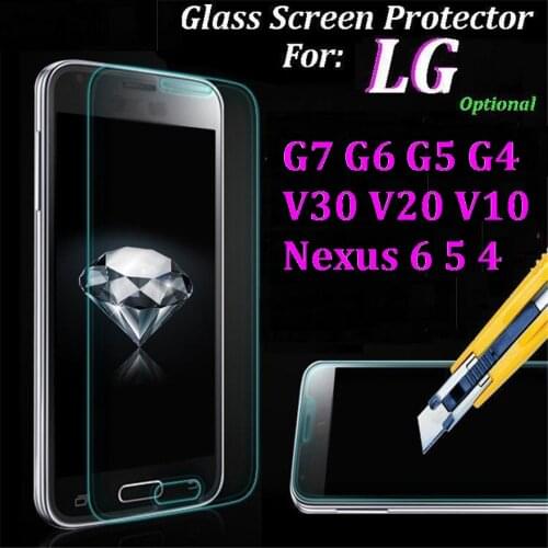 0.3mm 2.5D Tempered Glass Screen Cover Protector FLIM For LG NEXUS 5x leon 5 4 G5 G4 G7 NOTE V10 V30 V20 G PRO 2 *2000pcs/lot