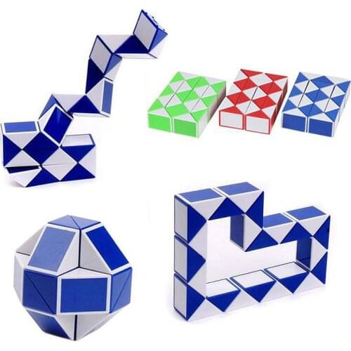 1pcs Deformation Stress Relief Cube Stress Reliever Fun Toys Stress Rainbow Strange Shape Puzzles