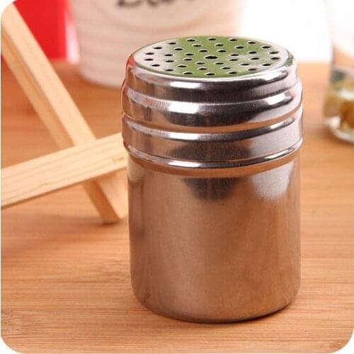 1PC BBQ Tool Cooking Accessories Stainless Steel Seasoning Jar Salt&Pepper Shaker Kitchen Spice Bottle KC 1427