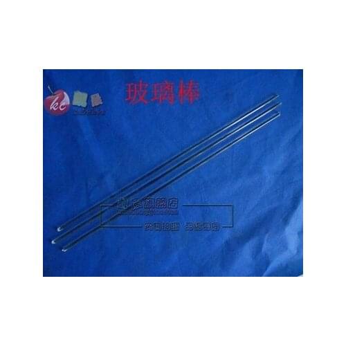 Solid Glass stirring rod Physical experiment and chemical experiment tools teaching apparatus 10pcs