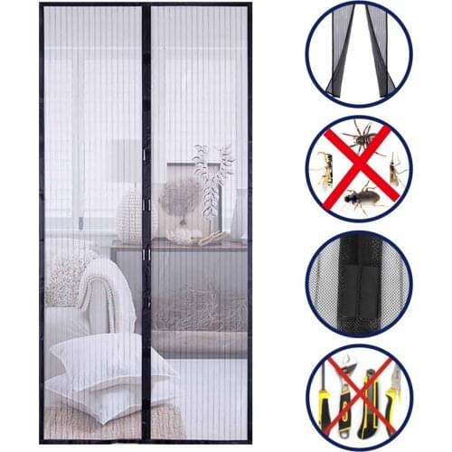 Anti Mosquito Insect Door window Mosquito Bug Curtains Magnetic Net Automatic Closing Door Screen Kitchen Curtain Drop Shipping