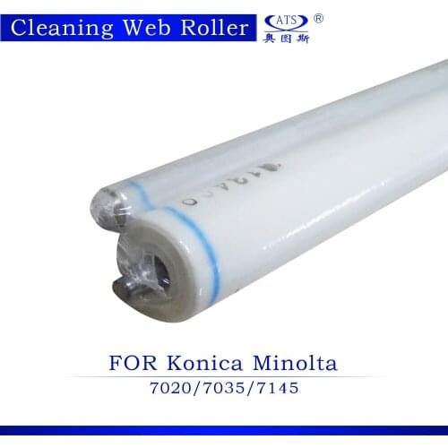 2pcs High Quality Photocopier Machine Part Fuser Cleaning Web Roller for Konica Minolta K7020 7035 7145 Copier Spare Parts