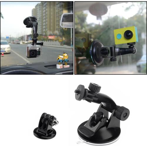 2in1 1 set Car Suction Cup Mount Holder+Tripod Mount Adapter for Sony X3000 X1000 AS300 AS200 AS100 AS50 AS30 AS20 AS15 AS10 AZ1