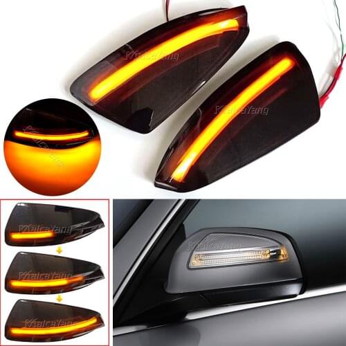 2x For Mercedes Benz VIANO VITO Bus W639 126 2007/09 -2019 Dynamic Blinker Turn Signal LED Side Mirror Indicator Light Lamp