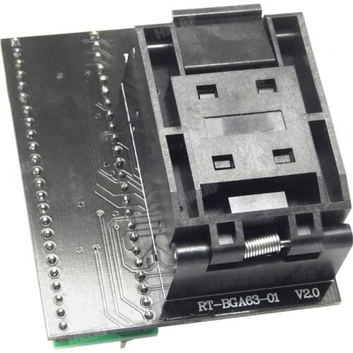 BGA63 adapter for RT809H Programmer SOCKET RT-BGA63-01 V2.0 0.8MM 9x11