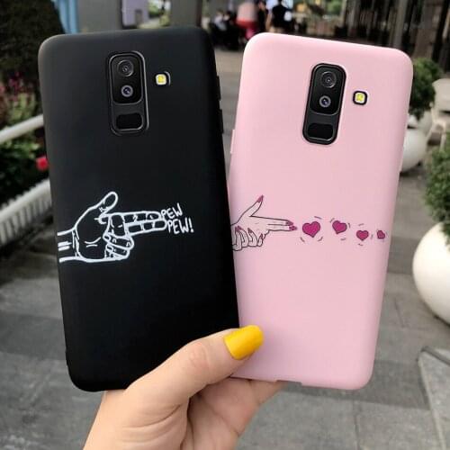 For Samsung Galaxy A6 Plus 2018 Case Cover Samsung A6 2018 Case Soft Silicone Candy Phone Case For Samsung A6 A 6 Plus 2018 A605