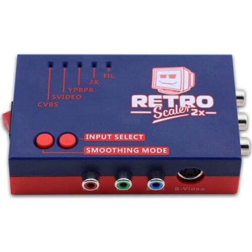 For Retroscaler2X AV to HDMI Converter and Line-Doubler for Retro Game Consoles Ps2/N64/Nes/Sega /Saturn/Md1/Md2