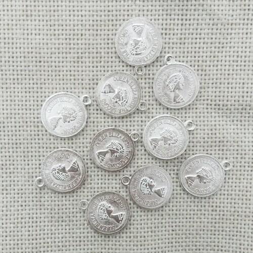 Earrings findings coins queens heads jewelry making tassel lariat necklace connector pendants clasps tibetan beads spacers craft
