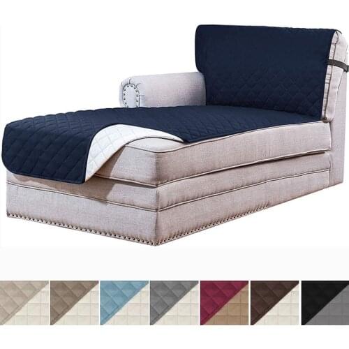 L Shaped Seat Cushion Sofa Towel Sofa Cover for Dogs Pets Kids Living Room Couch Armchair Slipcover Quilted Furniture Protector