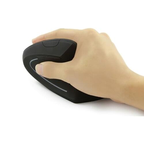 1/2PCS Ergonomic Vertical Mouse 2.4G Wireless Right Hand Computer Gaming Mice 1600 DPI USB Optical Mouse For Laptop PC Gamer