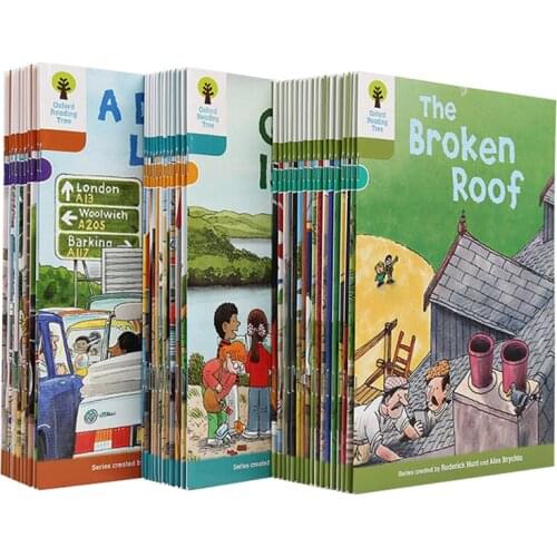 1 Set Of Random 10 Books 7-9 Level Oxford Reading Tree Rich Reading Help Children Read Pinyin English Story Picture Book