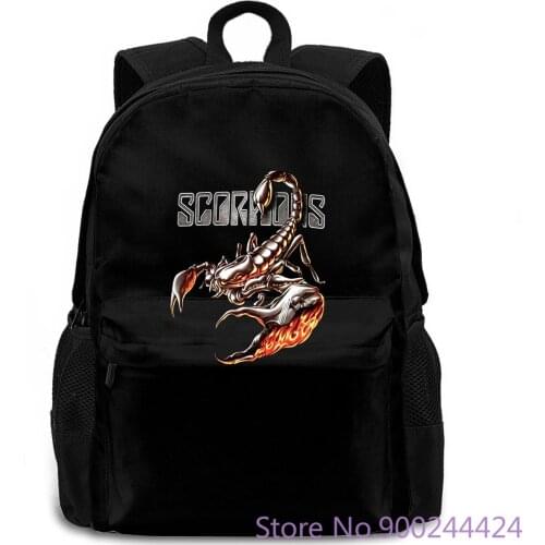SCORPIONS GIANT SCORPION HARD ROCK MICHAEL SCHENKER GROUP UFO NEW BLACK women men backpack laptop travel school adult