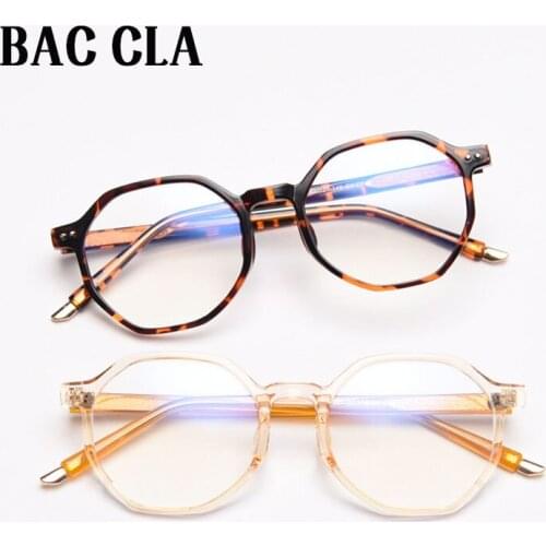 Retro Anti-blue Light Glasses Frame Diamond-shaped Optical Glasses Ordinary Glasses Flat Glasses Men and Women Unisex TR90