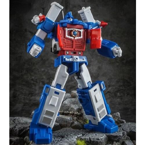 Transformation Robot G1 CP01 Ultra Magnus Transporter Mode Pocket War Anime Action Figure Kids Toys Car Model Small scale