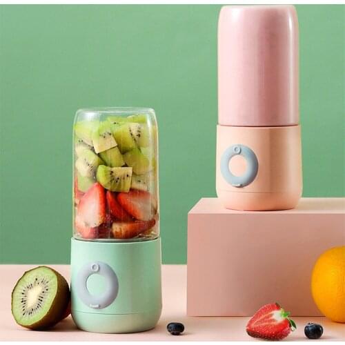 4/6 Blade USB Rechargeable Handheld Mini Electric Juicer Smoothie Blender Fruit Mixers Food Milkshake Juice Maker Machine