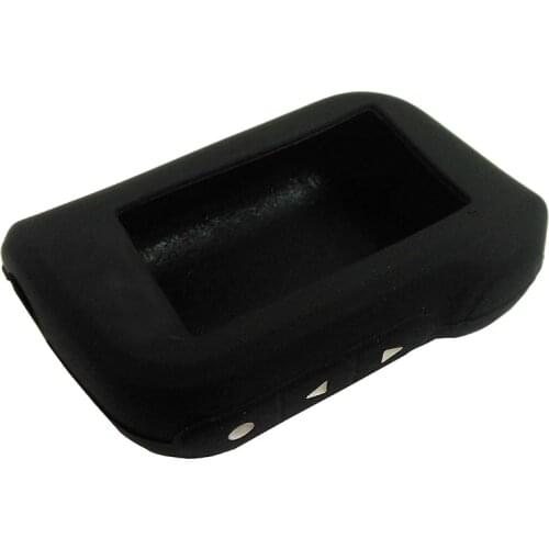 Russian version A93 silicone case for Starline A93 A63 lcd two way car remote controller free auto burglar alarm