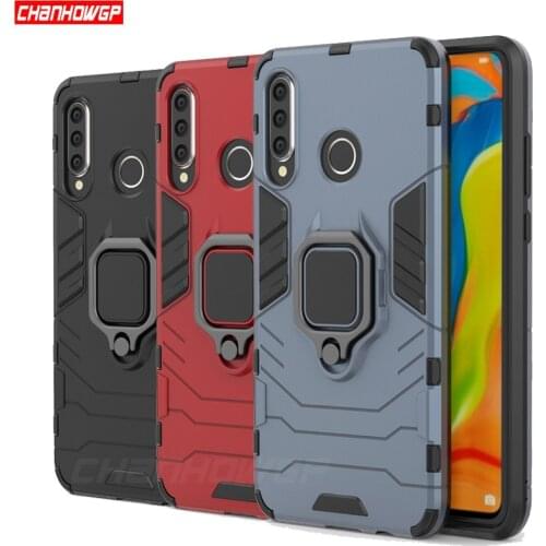 Sport Shockproof Case For Huawei P Smart Z Plus 2019 2018 Hybrid Ring Holder Case For Huawei P30 P20 Lite Pro Coque Hard PC Case