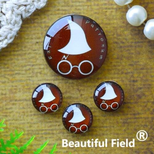 12mm 25mm 14mm 16mm 18mm 20mm Photo Glass Cabochons Round Cameo Set Handmade Settings Magic 30