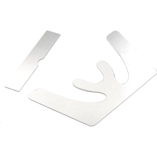 Dental Occlusal Maxillary Casting Jaw Fox Plane Plate Autoclavable 1Set Stainless Steel