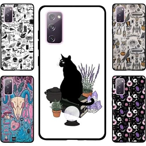 Witchy Collection Magic For Samsung S20 FE S8 S9 S10 S10e S21 Case For Galaxy Note 20 Ultra Note 10 Plus Coque